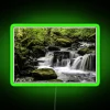 Add mesmerizing ambient lighting with Long Exposure Waterfall Sign decor.