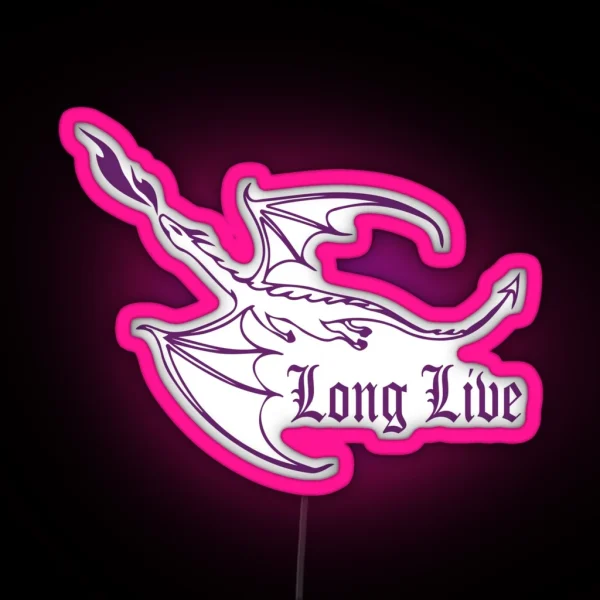 Long Live Speak Now RGB Neon Sign