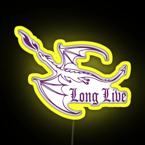 Long Live Speak Now RGB Neon Sign