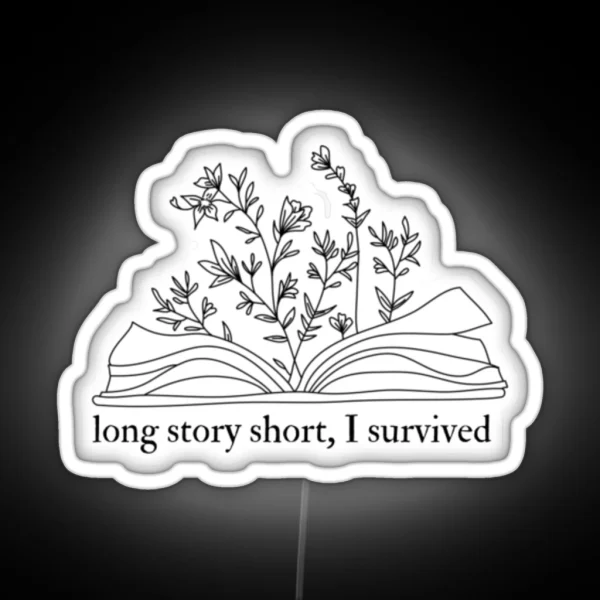 Long Story Short Evermore Taylor Swift RGB Neon Sign
