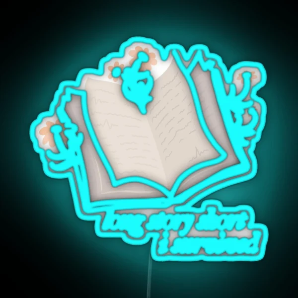 Long Story Short I Survived Folklore RGB Neon Sign
