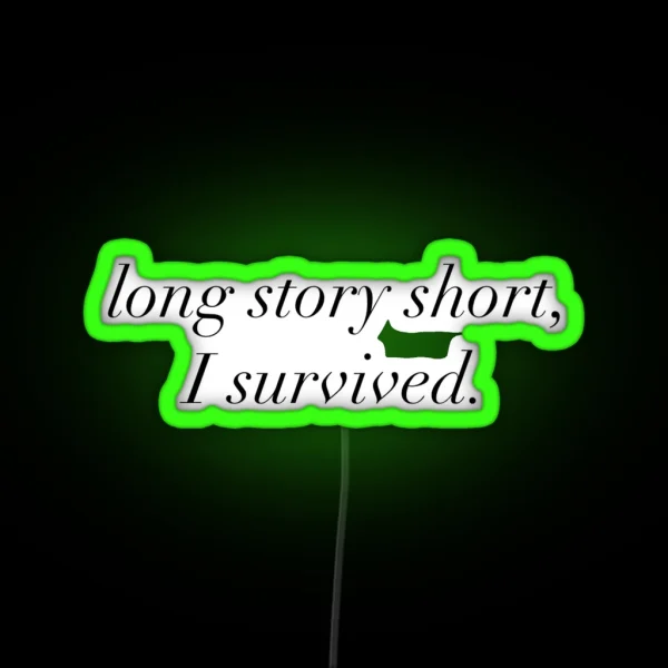 Long Story Short Led Evermore RGB Neon Sign