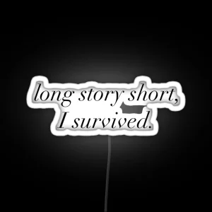 Long Story Short Led Evermore RGB Neon Sign