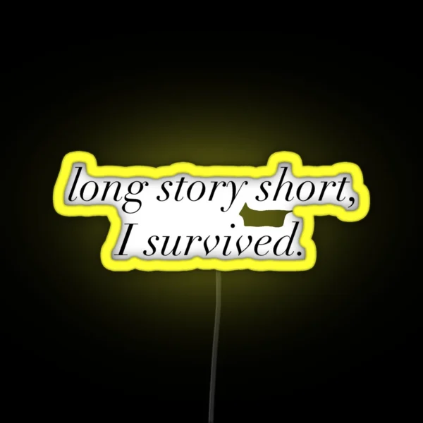 Long Story Short Led Evermore RGB Neon Sign
