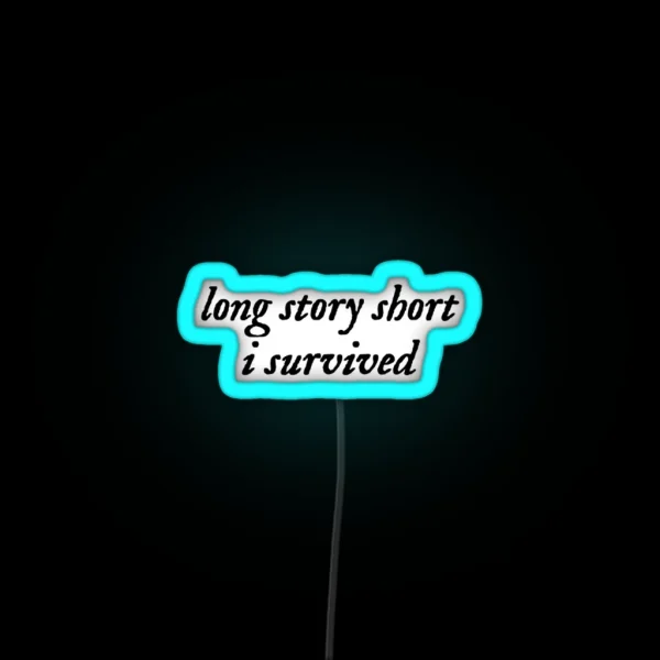 Long Story Short RGB Neon Sign