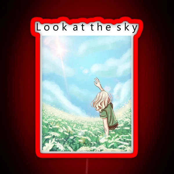 Look At The Sky RGB Neon Sign