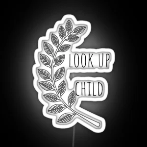 Look Up Child RGB Neon Sign