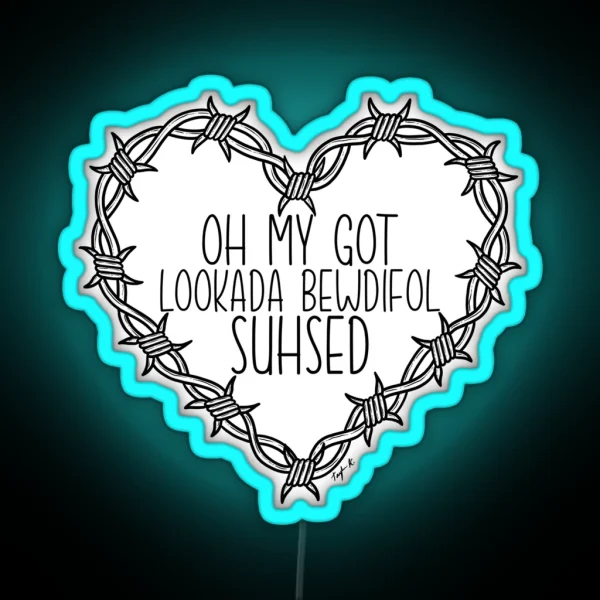 LOOKADA BEWDIFOI SUHSED RGB Neon Sign