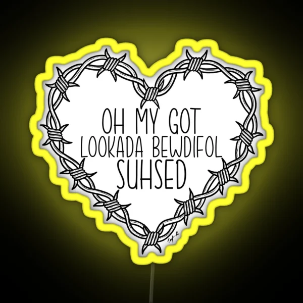 LOOKADA BEWDIFOI SUHSED RGB Neon Sign