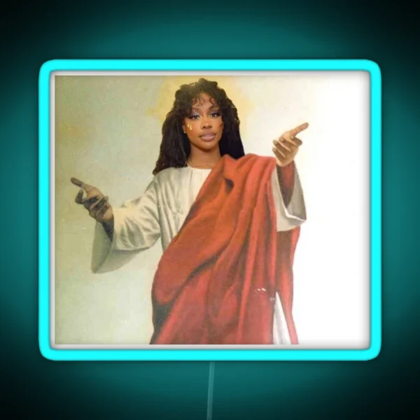 Lord And Savior SZA RGB Neon Sign
