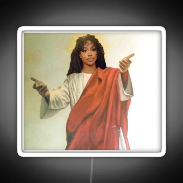 Lord And Savior SZA RGB Neon Sign