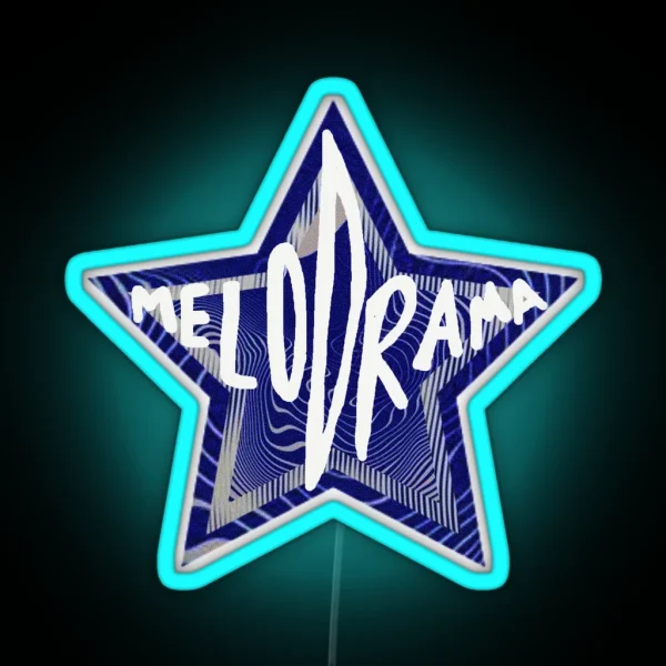 Lorde Melodrama Star RGB Neon Sign