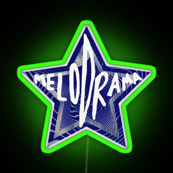 Lorde Melodrama Star RGB Neon Sign