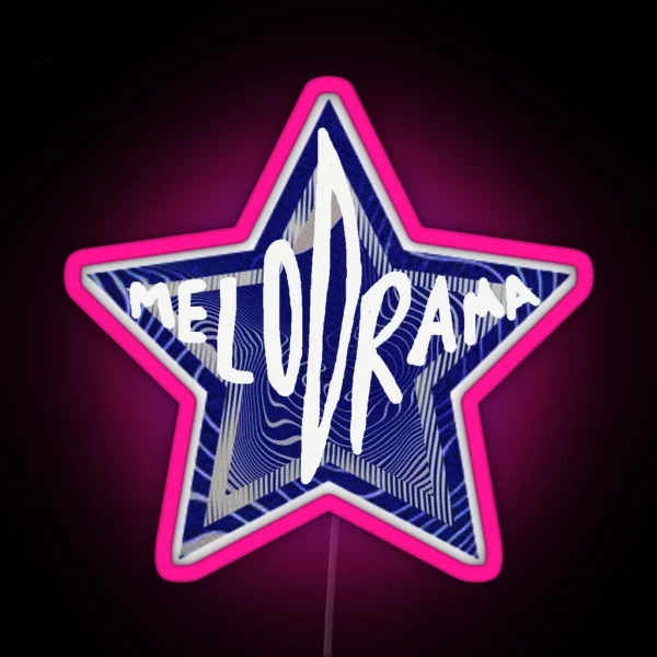 Lorde Melodrama Star RGB Neon Sign