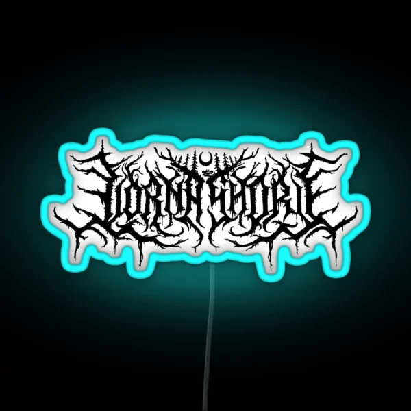 Lorna Shore Original Band Logo Fanart RGB Neon Sign