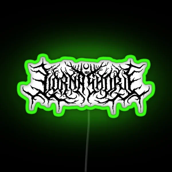 Lorna Shore Original Band Logo Fanart RGB Neon Sign