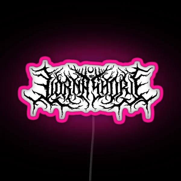 Lorna Shore Original Band Logo Fanart RGB Neon Sign