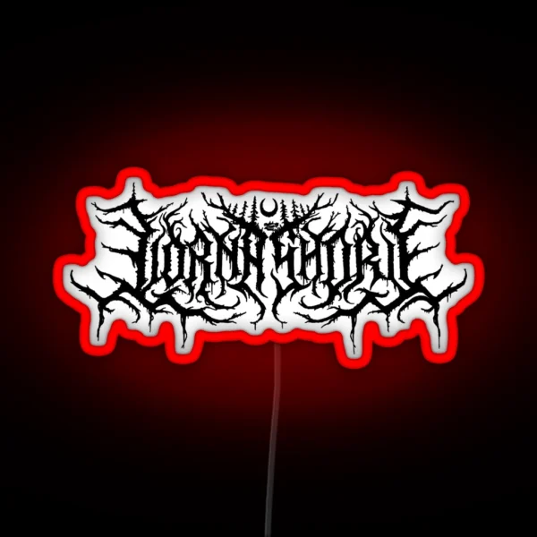 Lorna Shore Original Band Logo Fanart RGB Neon Sign