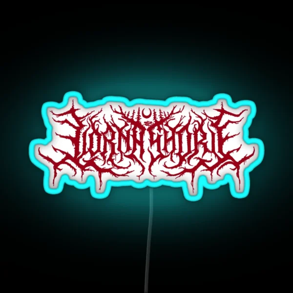 Lorna Shore Original Band Logo Fanart Special RGB Neon Sign