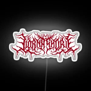 Lorna Shore Original Band Logo Fanart Special Red Edition RGB Neon Sign