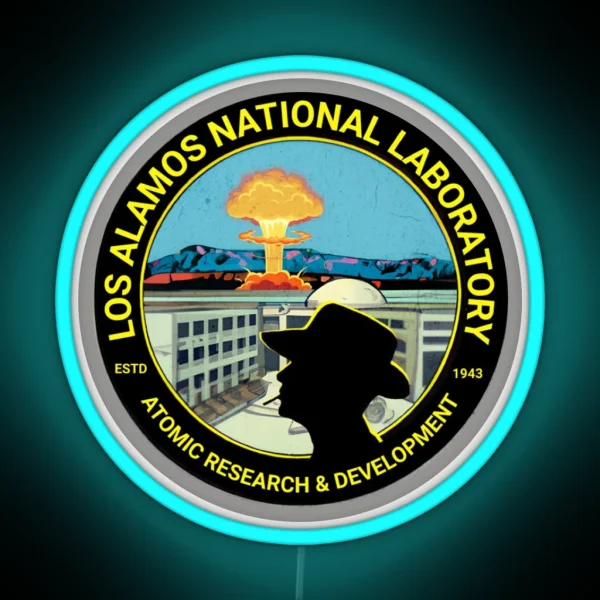 Los Alamos National Laboratory Est 1943 RGB Neon Sign