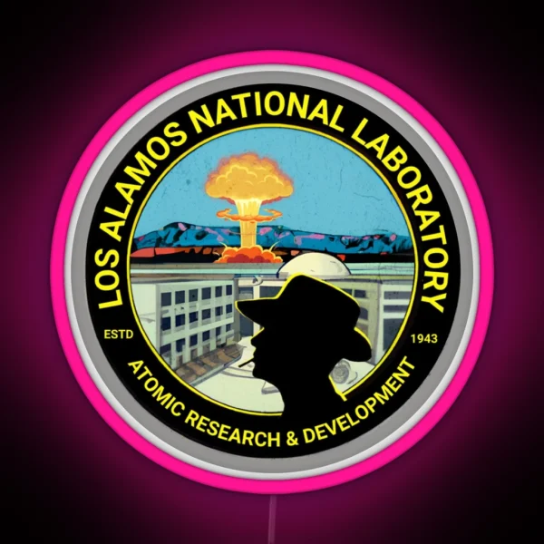 Los Alamos National Laboratory Est 1943 RGB Neon Sign