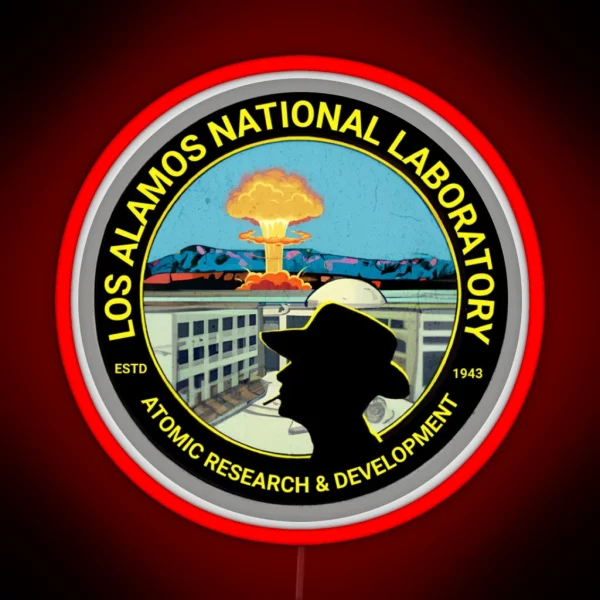 Los Alamos National Laboratory Est 1943 RGB Neon Sign