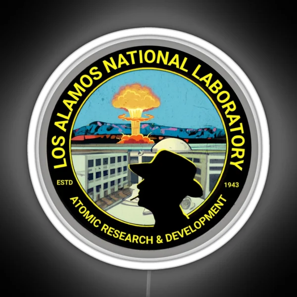 Los Alamos National Laboratory Est 1943 RGB Neon Sign