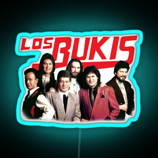 Los Bukis RGB Neon Sign