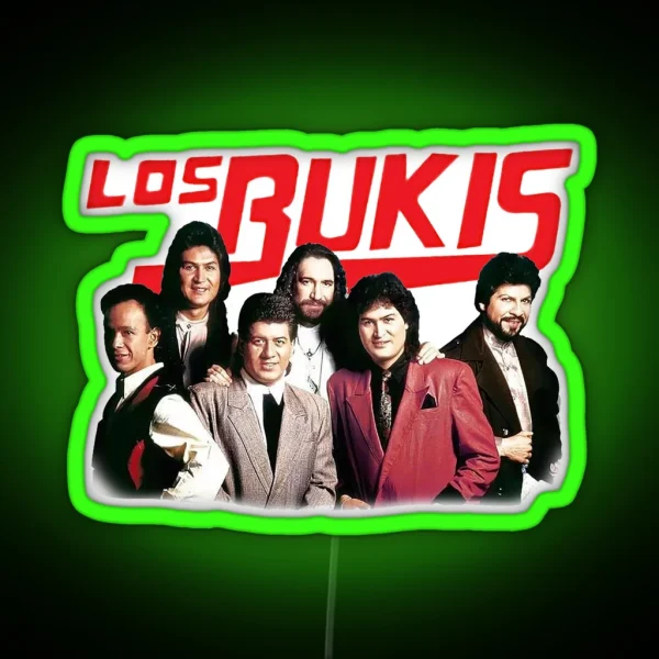 Los Bukis RGB Neon Sign