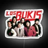 Mexican-inspired colorful Los Bukis music band RGB neon light decoration