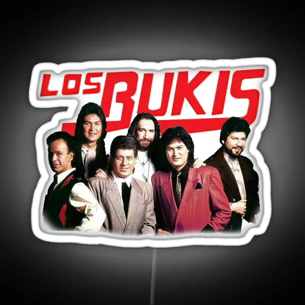 Los Bukis RGB Neon Sign