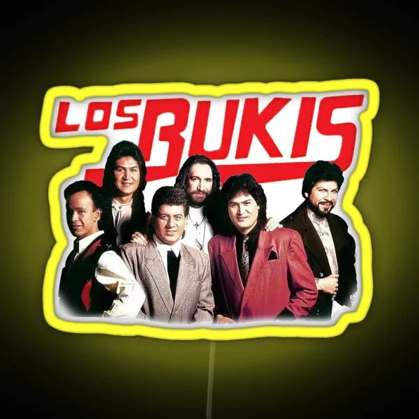 Los Bukis RGB Neon Sign