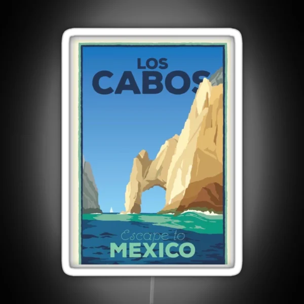 Los Cabos RGB Neon Sign