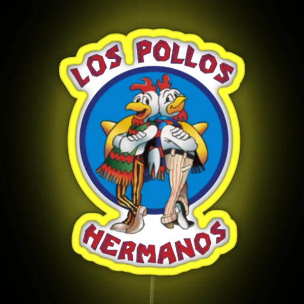 Los Pollos Hermanos RGB Neon Sign