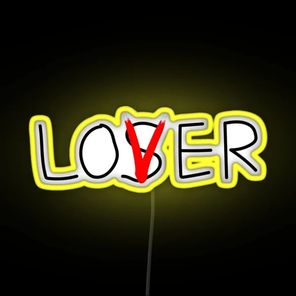 Loser Or Lover RGB Neon Sign