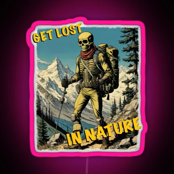 Lost In Nature RGB Neon Sign