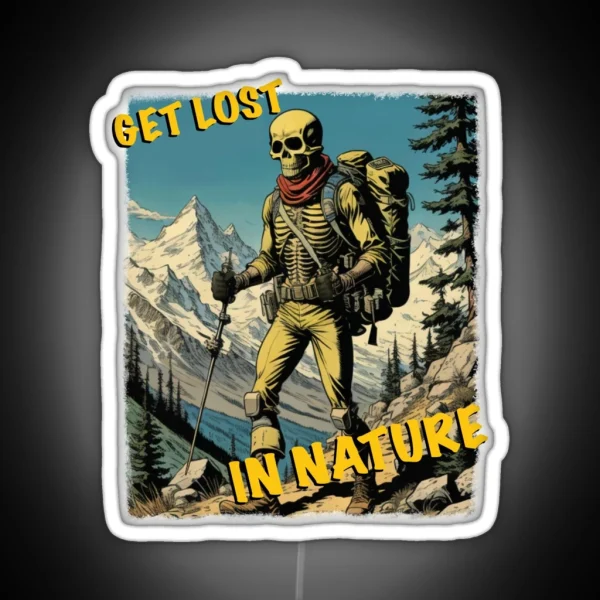 Lost In Nature RGB Neon Sign