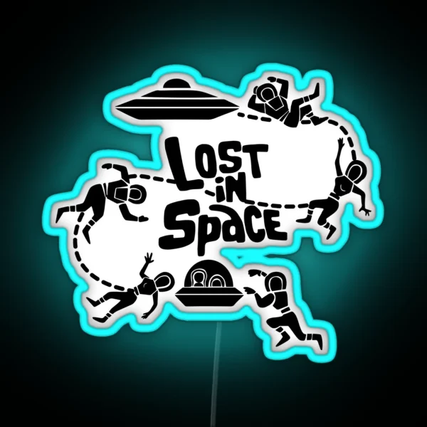 Lost In The Space TV 70 S RGB Neon Sign