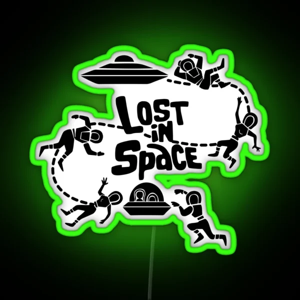 Lost In The Space TV 70 S RGB Neon Sign