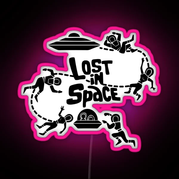 Lost In The Space TV 70 S RGB Neon Sign