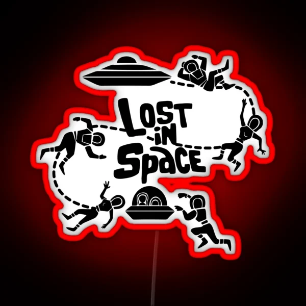 Lost In The Space TV 70 S RGB Neon Sign