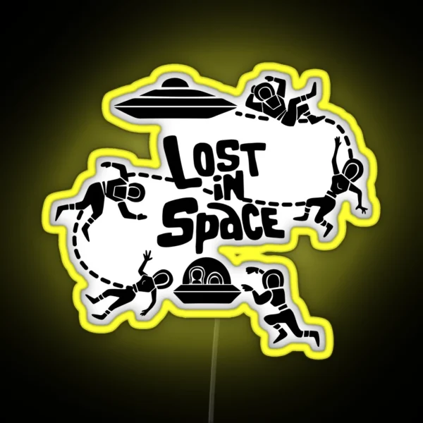Lost In The Space TV 70 S RGB Neon Sign