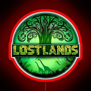 Lost Lands RGB Neon Sign