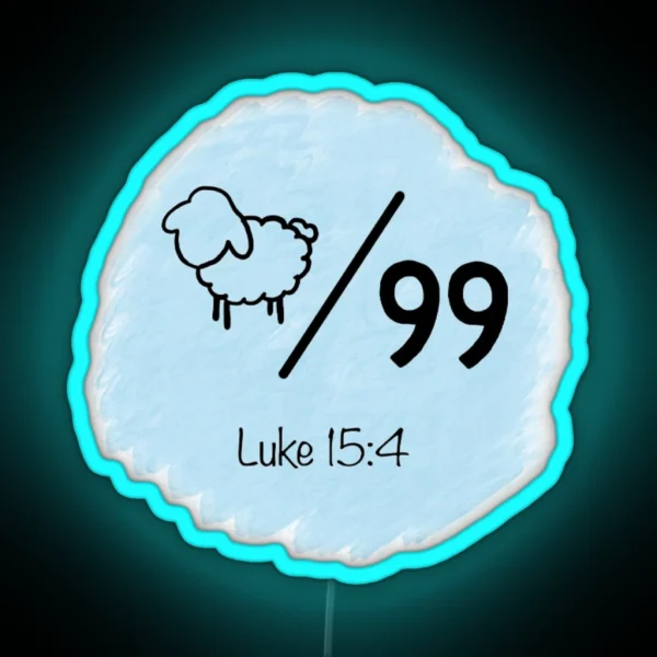 Lost Sheep RGB Neon Sign