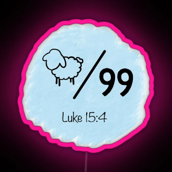 Lost Sheep RGB Neon Sign
