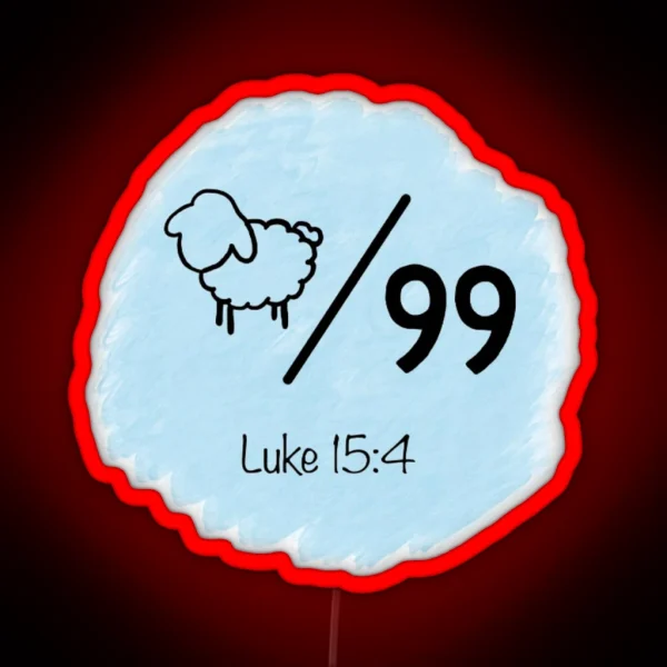 Lost Sheep RGB Neon Sign