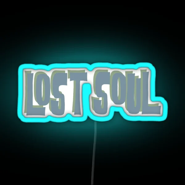 Lost Soul RGB Neon Sign