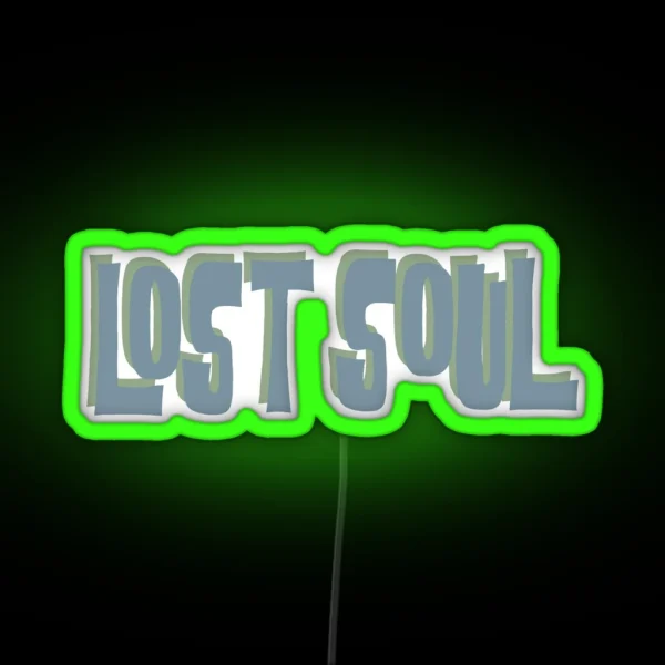 Lost Soul RGB Neon Sign