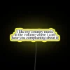 RGB neon sign with loud and proud motivational colorful display